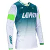 Nueva Camiseta LEATT Ciclismo Descenso Fuera de Carretera Motocicleta Bicicleta de Montaña Manga Larga Secado Rápido Transpirable Ropa
