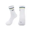 Calcetines Especiales de Bádminton para Otoño e Invierno Hombres de Media Caña Algodón Calcetines de Tenis Deportivos Espesos Suela de Toalla Bordados Calcetines para Correr
