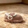 ZJ Pantufas de Algodão Patinha de Gato Macias e Fofas para Mulheres, Pantufas de Inverno para Casa com Sensação de Amortecimento Macio, Novas Pantufas de Verão para Uso Externo Femininas