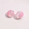 18mm degradê bicolor alta transparência gelatina iridescente redonda conta resina acessório DIY brinco chaveiro decoração