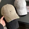 Gorra de béisbol retro bordada con letras estilo coreano para mujer, circunferencia de cabeza grande, ala ancha, hace que la cara parezca más pequeña, gorra nueva de pico de pato