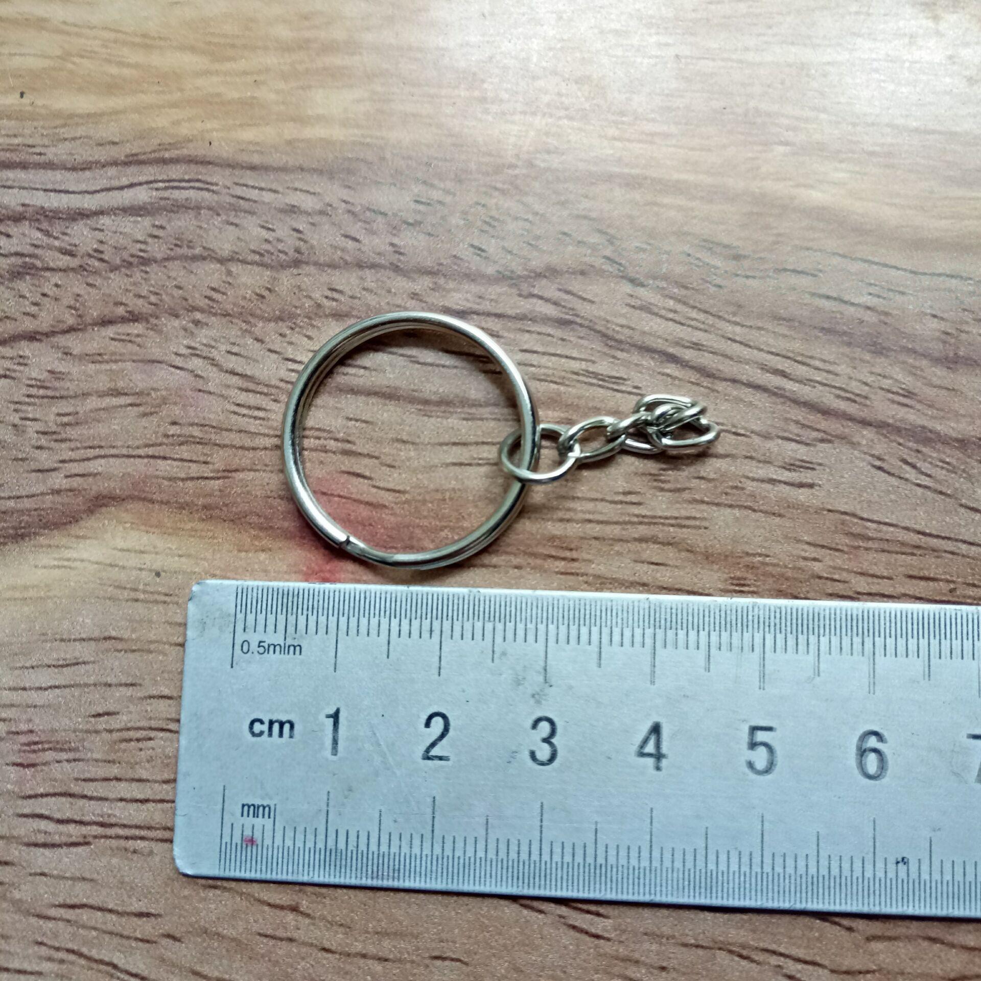 钥匙圈25，2.7克