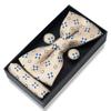 En stock Corbata de Moño Rayada Caja de Regalo para Hombre Empaque Novio MC Anfitrión Vestido de Moño Accesorios de Boda