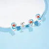 Joytop Yuelu Doraemon - Conjunto de Adesivos de Nome Temporada Volta às Aulas Desenho Animado Infantil DIY Adesivos de Rótulo à Prova d'Água