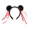 Cos performance streamer tiara de arco cabelo de arco bola de cabelo bola de cabelo tiara de cabelo super fofa adorno de cabeça acessórios de cabelo atacado