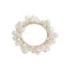 Diadema de Perlas de Alta Gama Super Hada Estilo Coreano Accesorios para el Cabello Diadema Celebridad de Internet Niñas Lazo para el Cabello Cuerda para Cola de Caballo
