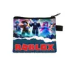 Cartera de Monedas Cuadrada de Dibujos Animados Roblox Transfronteriza con Cremallera Porta Tarjetas de Llave Bolsa Portátil