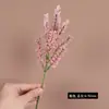 Espigas de Trigo de Espuma Flores Artificiales para Decoración del Hogar, Fotografía de Bodas, Arreglos de Flores Falsas, Flores de Arroz con Perlas Atadas a Mano, Venta al por Mayor de Comercio Exterior