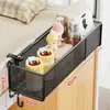 Cesta colgante de mesita de noche Estante colgante de almacenamiento de mesita de noche para dormitorio Balcón Almacenamiento Organizador colgante de cama Estante colgante de almacenamiento