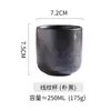Taza de Té Transfronteriza Taza de Café Japonesa Cerámica Nuevo Estilo Matcha Apilable Vaso de Agua Estilo Japonés y Coreano Taza Práctica Taza de Sake Comercial