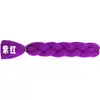 Peluca de Fibra Sintética Africana Trenza Grande de Fibra de Alta Temperatura para Mujer, Cabello Trenzado de un Solo Color, Rastas, Se Puede Ondular y Teñir