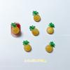 Celebridad de internet verano fruta caricatura manicura joyería lote mixto aretes dulces accesorios resina luminosa paquete de material para manicura