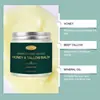 Woodsleep Crema Facial de Grasa de Vaca y Miel Hidratante Hidratante Piel Seca Piel Suave Amigable con la Piel Nutritiva Cuidado de la Piel Crema Facial