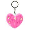 Accesorios de llavero de amor apasionado transfronterizo y paz DIY para bolsa adornos de bolsa nicho PVC caucho blando llavero en stock
