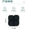 Organizador de cables de escritorio, cable de carga para auriculares, organizador de cables de datos para montaje en pared, dispositivo de fijación sin perforación, hub para gestión de cables