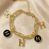 Pulsera de doble cadena de acero de titanio de moda transfronteriza europea y americana para mujer, simple y versátil, estilo ins, a la moda, lujo ligero, pulsera personalizada