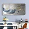 Colgante de pared para influencers decoración horizontal de lujo ligero pintura de porcelana de cristal reloj sala de estar reloj moderno reloj de pared para el hogar pintura decorativa hogar
