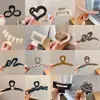 Pasador Coreano Versátil, Pinza de Tiburón en la Parte Posterior de la Cabeza, Accesorio para el Cabello Maillard, Pinza de Agarre de Alta Gama, Elegante Pasador de Perlas, Pasador