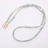 Bolso Bandolera de Cadena de Vidrio con Abalorios de Estrella de Cinco Puntas de Lujo Ligero Cadena de Repuesto Llavero Colgante Lanyard para Teléfono Accesorio de Cadena para Colgar