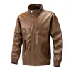Casual Deportes Otoño Pareja Ropa de Motocicleta Tops Sueltos Chaquetas Chaquetas Retro Personalizadas para Hombre y Mujer Chaquetas de Cuero