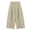 Calça Larga Casual Estruturada Plissada Solta Feminina Neihe 2026 Novo Estilo Emagrecedora 258099