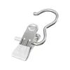 Pinza para Secar Ropa de Acero Inoxidable Hogareño Plástico Sumergido Gancho sin Costuras Almacenamiento de Calcetines Ropa Interior Pinza Antideslizante para Secado en Múltiples Escenas