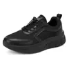 Sapatos de caminhada unissex para meia-idade e idosos, tênis casuais esportivos, sapatos antiderrapantes respiráveis para idosos, sapatos sem cadarço para pais