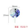 Mini Juguete de Dulces Ventilador Pequeño Resina Accesorios para Joyería DIY Colgante para Llavero Juguetes para Casa de Muñecas Adornos Pequeños