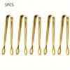 Set de Servicio Mini para Mayoristas Fabricantes, Acero Inoxidable de Alta Calidad, Duradero, Adecuado para Bocadillos, Cubos de Azúcar, Pinzas para Cubitos de Hielo F