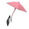 Magsafe Magnético Telescópico Paraguas para Teléfono Móvil Soporte con Airbag Paraguas Parasol Mini Antideslumbrante Protección Solar Impermeable Paraguas Pequeño