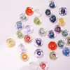 Cuentas de Vidrio Onduladas Multicolores Cuentas Sueltas de Vidrio Ondulado Materiales para Manualidades con Cuentas Accesorios Vidrio Soplado