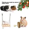 Conjunto de 2/3/4 Amazon explosão hamster brinquedo de madeira hamster coelho papagaio molares conjunto combinado