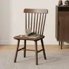 Sillas de Madera Maciza, Sillas de Comedor, Mesas y Sillas de Comedor para el Hogar, Sillas Comerciales Simples con Respaldo, Taburetes de Restaurante de Madera Estilo Retro Italiano
