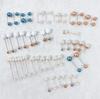 Broche Hebilla Antiexposición Cintura Ceñida Coreana Pin para Mujer Corsage Recto Hebilla para Cárdigan Hebilla de Pin Doble Cabeza Perla Múltiples Estilos