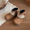 Botines Birkenstock Retro para Niñas Primavera y Otoño 2026 con Encaje en Forma de Corazón y Cremallera Lateral, Botas Infantiles Versátiles Estilo Coreano para Niños Pequeños