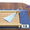 Sombrero Corona Nudo Chino Borla Flecos Colgante de Nudo Chino Adorno de Borla Hecho a Mano DIY Colgante de Borla