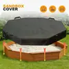 Cubierta para Arenero de Juguete Infantil Cubierta Impermeable para Bañera de Jardín Protección Solar Sombra Cubierta Multicolores Patio de Jardín Octagonal