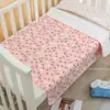Almohadilla Impermeable Transpirable Lavable para Pañal de Bebé, Sábana de Cama de Tamaño Grande de Seda de Leche Grado A para Maternidad e Infancia de Comercio Exterior, Venta Directa del Fabricante