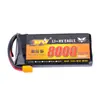 Paquete de Batería de Litio Eagle King Grado A Versión de Alto Voltaje 7.6V 8000Mah 30C 2S para Modelos de Coches RC y Modelos de Barcos con Potencia de Alta Tasa