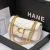Nova Bolsa Feminina, Bolsa Baguete Estilosa e Única para Ombro, Versátil, Luxo Leve, Bolsa de Ombro Transversal Retrô Feminina