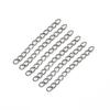 Material de cadena extendida de AliExpress para hacer pulseras y collares hechos a mano, accesorios de joyería DIY, además de cadena de ajuste de cadena larga, cadena de cola.