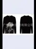 Comercio Exterior Transfronterizo Estilo Callejero Personalizado 2026 Patrón Retro Americano Estampado Manga Larga Unisex Gótico Holgado Punk Sudadera
