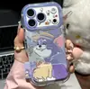 Capa de Celular Mary Cat Tom Cat Adequada para Oppo/Vivos30 Y200 Criativo Reno14/Xiaomi Modelo Casal