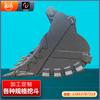 Excavadora con tolva Sany 365 personalizada, fabricante de Shandong, con gancho de tolva cuadrado de 1,8 pulgadas y cucharón con rejilla