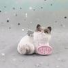 Adornos Pequeños de Resina para Gatos Personalizados Manualidades Creativas para Decoración de Coches y Pasteles Regalo para el Hogar Características de Animales Colgante para Coche