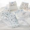 Ropa interior de algodón para niña de clase A, combinación de ropa interior de algodón, entrepierna antibacteriana, transpirable, cintura y cadera, calzoncillos para estudiantes