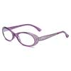 Nuevas gafas de presbicia con forma de ojo de gato y diamantes de moda para personas mayores, gafas anti-luz azul para personas mayores de mediana edad, gafas de presbicia HD, generación de cabello