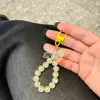 Llavero Colgante de Sirena con Lazo de Perlas Nuevo y Moderno Accesorio Pequeño para Funda de Teléfono Regalo para Niñas