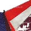 Directo de fábrica 2015 nuevo estampado de lunares tela activa lisa 100% algodón ropa popelina estampada tela lisa venta al por mayor