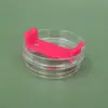 Copo de Carro Transfronteiriço 30Oz40Oz Tampa de Exportação Acessórios Transparentes Tampa de Copo Casca de Ovo à Prova de Vazamento Tampa de Copo de Plástico com Canudo para Gelo